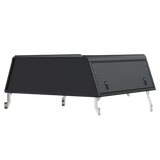 Alu-Cab Explorer Canopy with Tread finish. Camp4x4 camp 4x4, overlanding, camping. Double Cab. Single Cab. Extra Cab