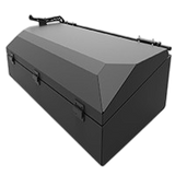 Alu-Cab Roof Box. A sturdy aluminum storage box 