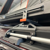 Close-up of the Alu-Cab INEOS Grenadier Load Bar Feet on an Ineos Grenandier