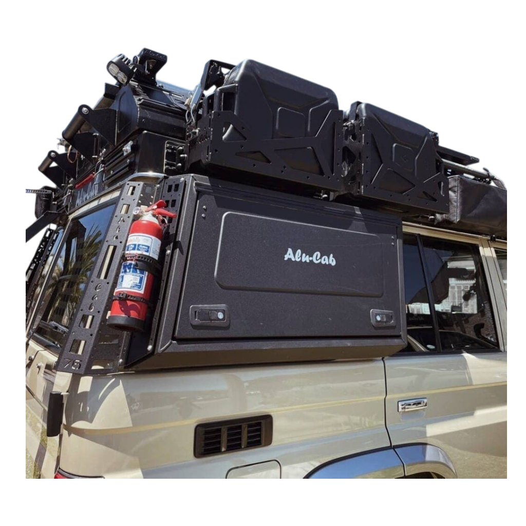 Alu-Cab Side Window Boxes for Land Cruiser 76