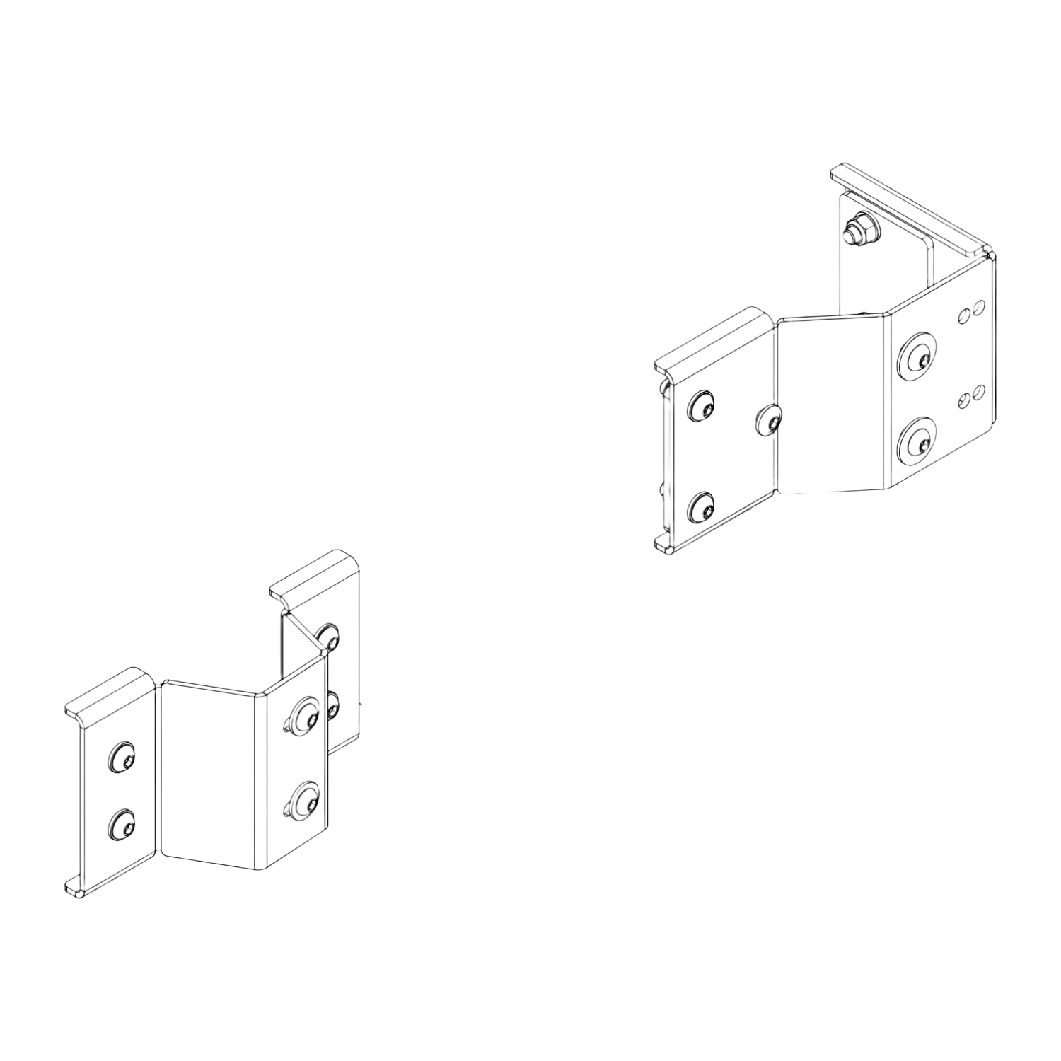 Alu-Cab 2 Meter Awning to GEN3, GEN3.1, GEN3R Tent Bracket