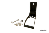 Alu-Cab Can Crusher with fixing bolts on a white background. 