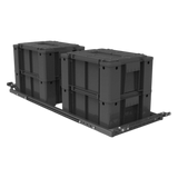 Alu-Cab Ammo Box Slide with 4 Ammo boxes stored on it