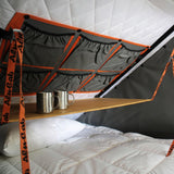 camp4x4.co.za The internal drop-down table in an Alu-Cab Gen3-R Hardshell Rooftop Tent
