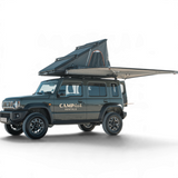 Suzuki Jimny Fitted with the Alu-Cab Lightweight rooftop tent and 270 awning
