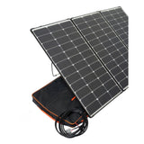 Badger 330 watt solar panel on a white background