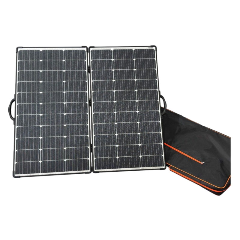 Badger 200 watt Foldable Solar Panel on a white background