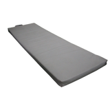 A top view of the MEERKAT Canvas Roll-Up Mattress, un-rolled and displayed on a white background