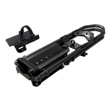 A Folded up Front Runner Pro Bike Carrier, shown on a plain white background.