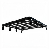 Front Runner Jeep Wrangler JL 4 Door (2018-Current) Slimline II 1/2 Roof Rack Kit  on a white background