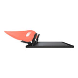 A Kayak mounted on a Front Runner Pro Canoe / Kayak / SUP Carrier, fitted to a Roof Rack shown against a solid white background.