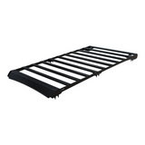 A Front Runner Toyota Land Cruiser FJ (2026-Current) Slimsport Roof Rack Kit with a slatted top and integrated mounting rails, shown at an angle on a plain white background.