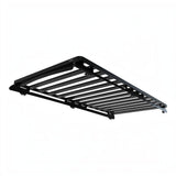A Front Runner Ford Transit Custom LWB (2023-Current) Slimline II Roof Rack Kit shown from an elevated angle against a plain white background.