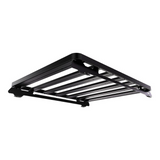 A view from below a Front Runner Suzuki Jimny (1998-2018) Slimline II Roof Rack Kit on a white background