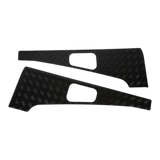 a set of black Front Runner Land Rover Defender (1983-2016) Fender Protector on a white background