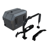 All the components forthe Front Runner Pro Water Tank With Mounting System / 42L, shown on a plain white background.