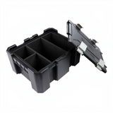 Front Runner Storage Box Foam Dividers in a Wolf Pack Pro ammo box on a white background