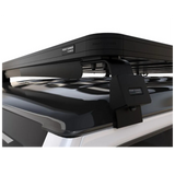close up of the Front Runner Slimline II Roof Rack - tall, mounted on a Suzuki Jimny 5 door