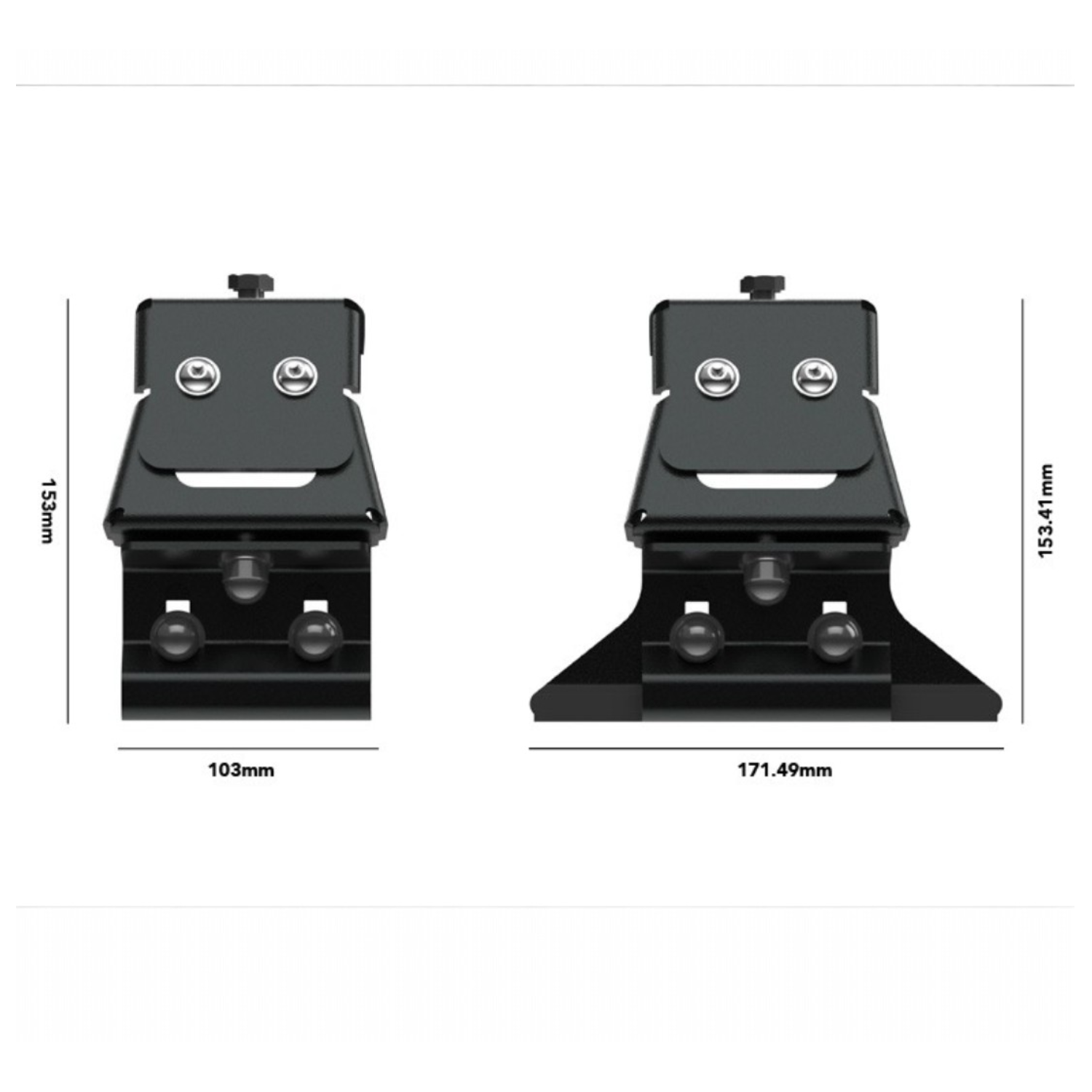 Alu-Cab Gutter Feet (Set of 2)