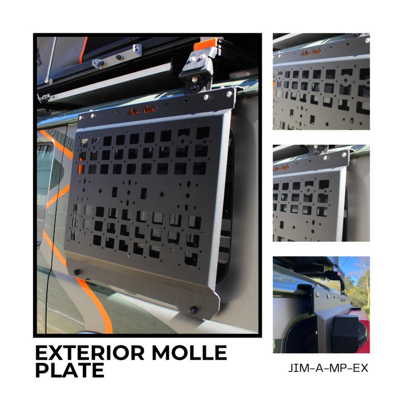 Alu-Cab Jimny Exterior Molle Plate