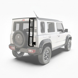 Front Runner Suzuki Jimny (2018-Current) Ladder, mounted to the rear door of a Suzuki Jimny