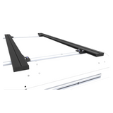 Alu-Cab Load Bars mounted to a rooftop tent with Low Profile Feet