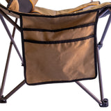 Close up view of a Meerkat / Bushtec Spider Chair on a white background