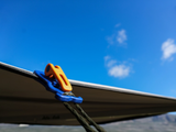 Alu-Cab Awning Storm Kit attached to an Alu-Cab awning