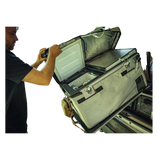 Alu-Cab Tilting Fridge Slide, being opened