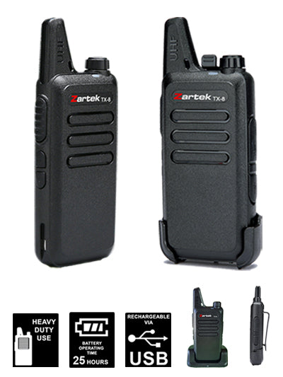 Gear Rental - Zartek 2-Way Radios (set)