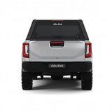 Alu-Cab Contour Canopy for the 2026+ Toyota Hilux Double Cab, mounted on the vehicle, on a white background