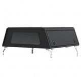 Alu-Cab - Explorer Canopy - Toyota Hilux 2026+ Double Cab Black Smooth