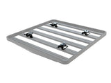 Front Runner Quick Release Tent Mount Kit / 4 Piece fitted to a Roof Rack on a white background