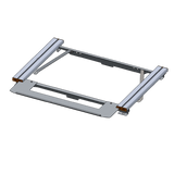 Suzuki Jimny Alu-Cab Draw system - mounting frame